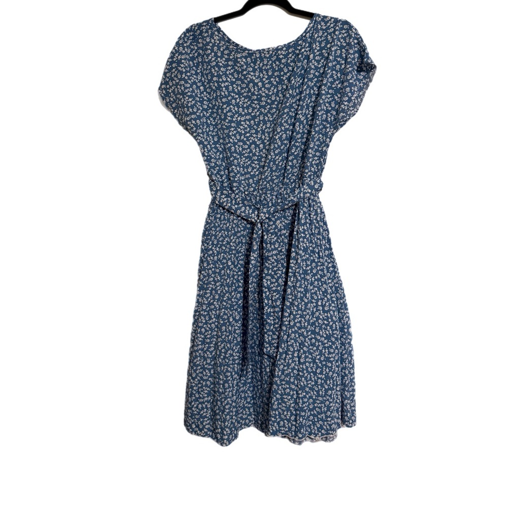 Floral Blue Dress